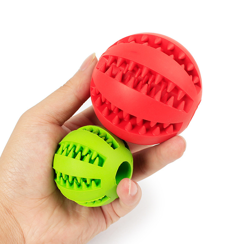 Pelota de goma para masticar,  - Rubber Treat Dispensing Dog Toy reseña y precio
