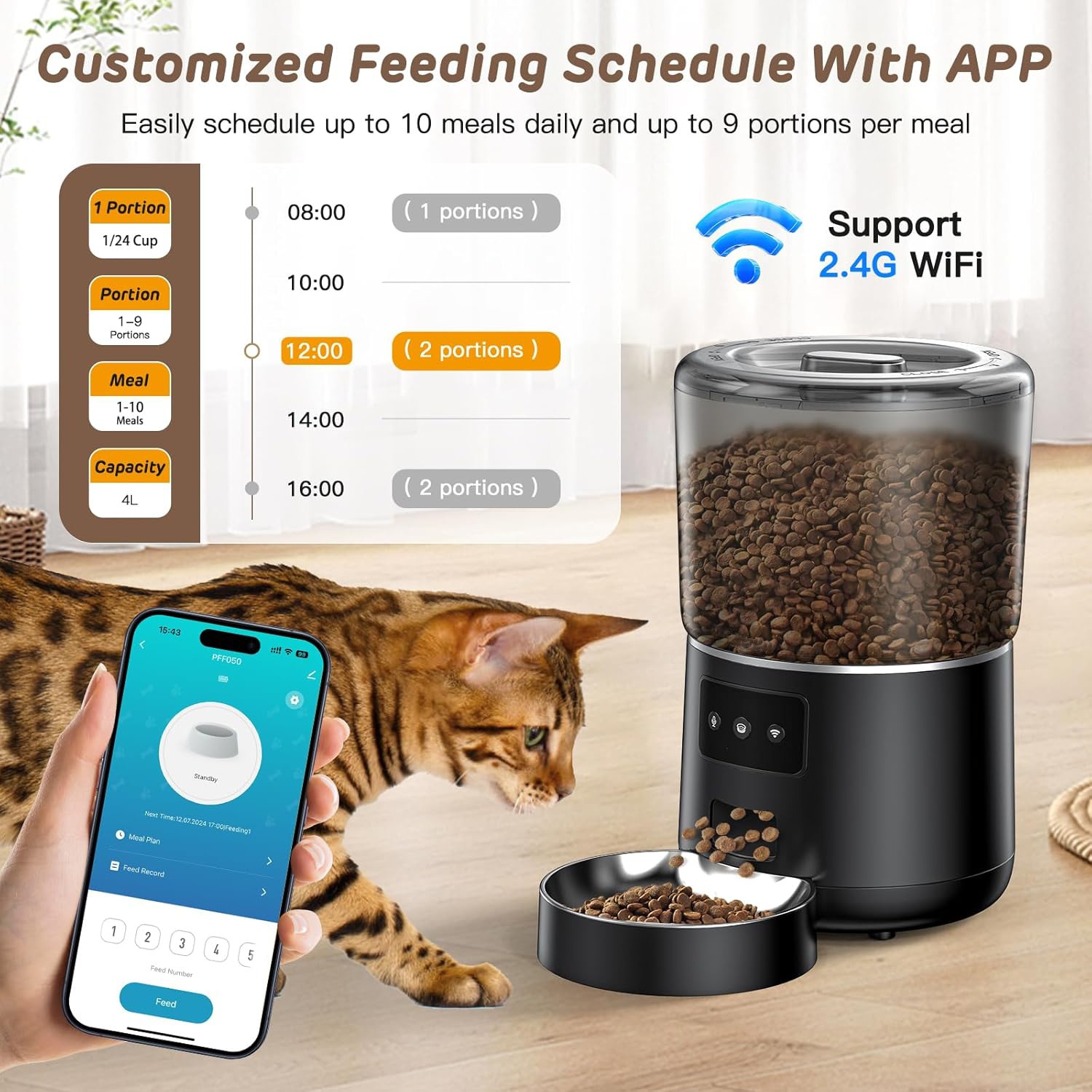 Comedero Automático para Masco - Pet Feeders reseña y precio