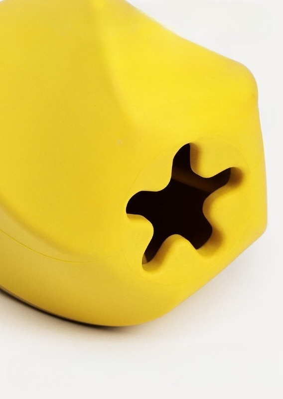 Juguete Dispensador de Golosin - Rubber Treat Dispensing Dog Toy reseña y precio