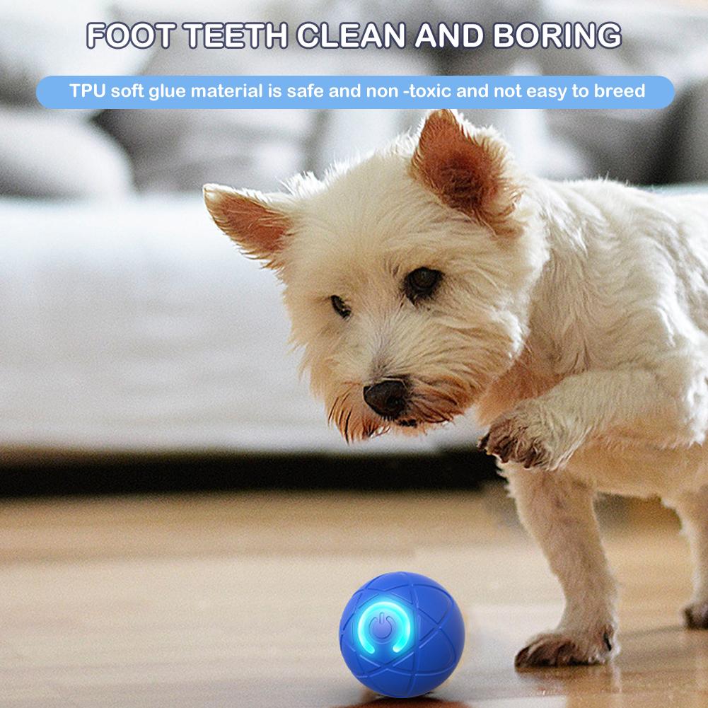 Juguete interactivo electrónic - Automatic Moving Dog Ball reseña y precio