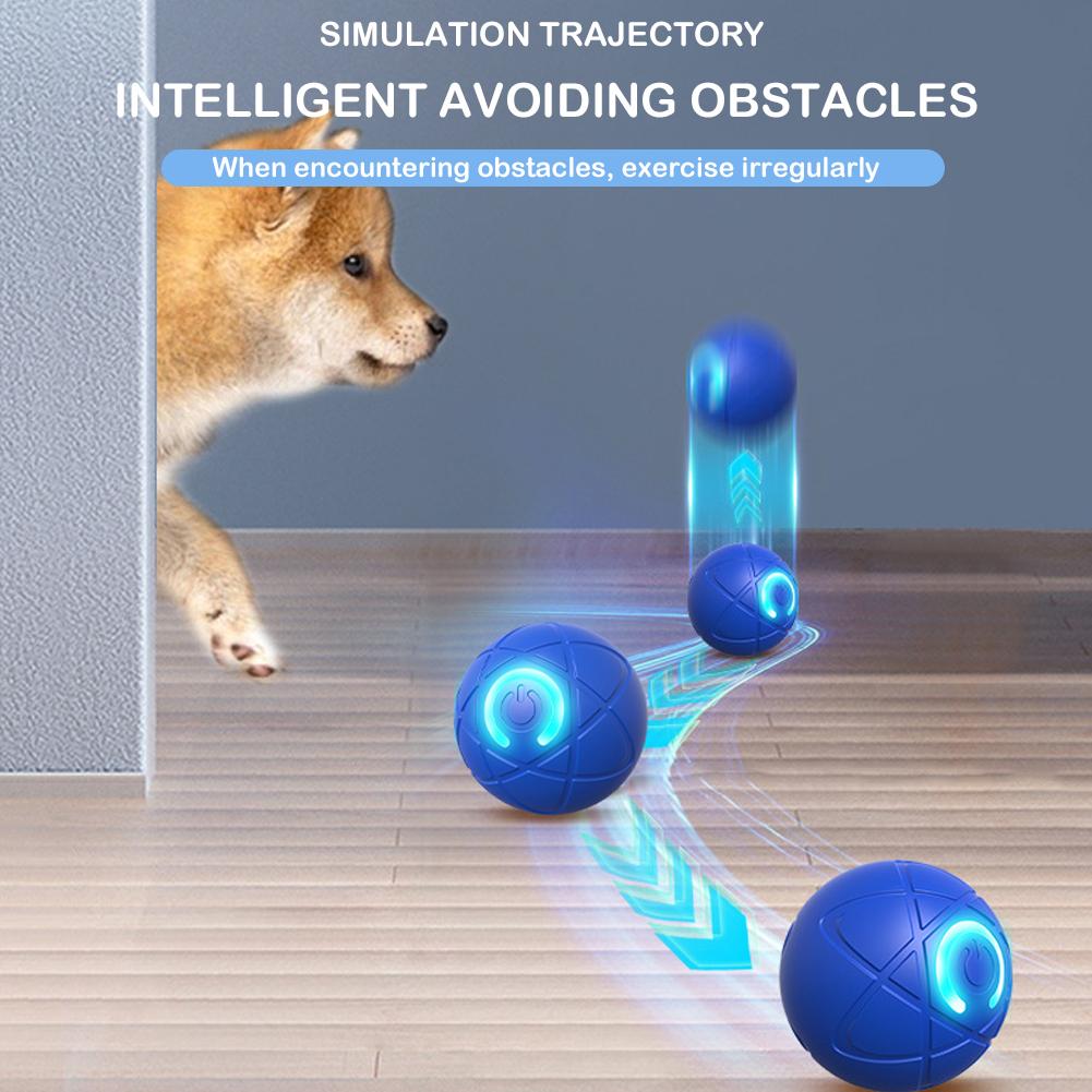 Juguete interactivo electrónic - Automatic Moving Dog Ball reseña y precio