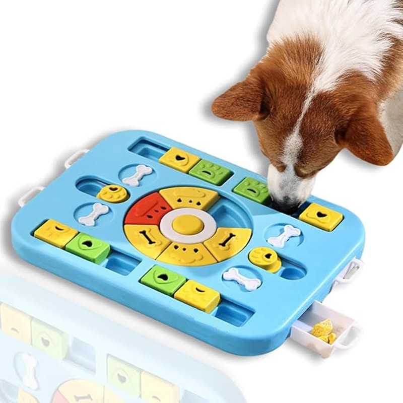 Juguete interactivo rompecabez - Dog Puzzle Feeder Toy reseña y precio