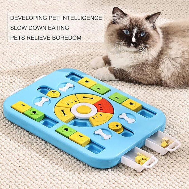 Juguete interactivo rompecabez - Dog Puzzle Feeder Toy reseña y precio