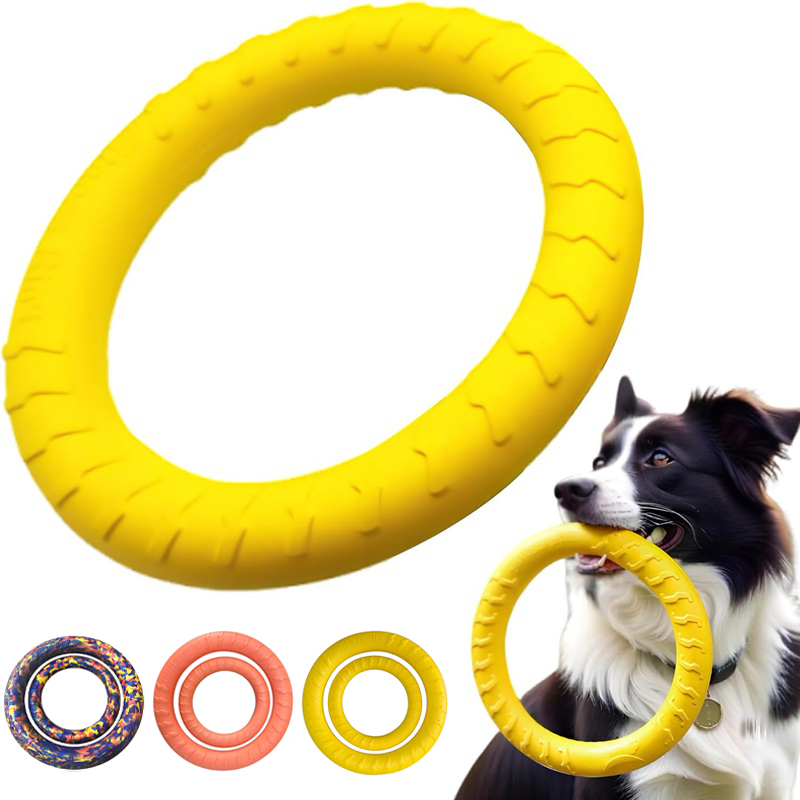 Juguetes para perros, discos v - Flying Disc Dog Training Toy reseña y precio