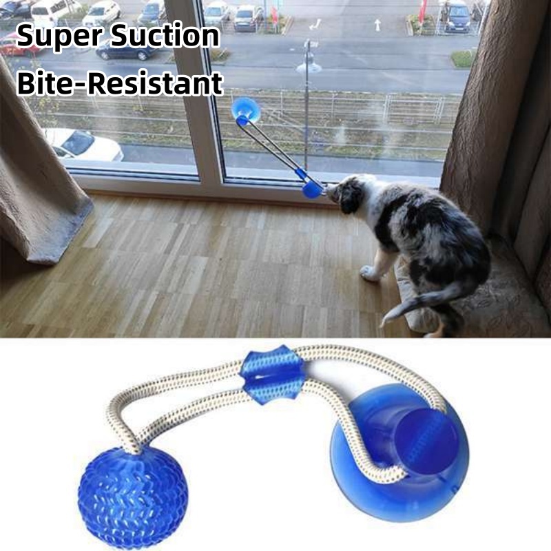 Juguete Resistente con Ventosa - Suction Cup Dog Tug Toy reseña y precio