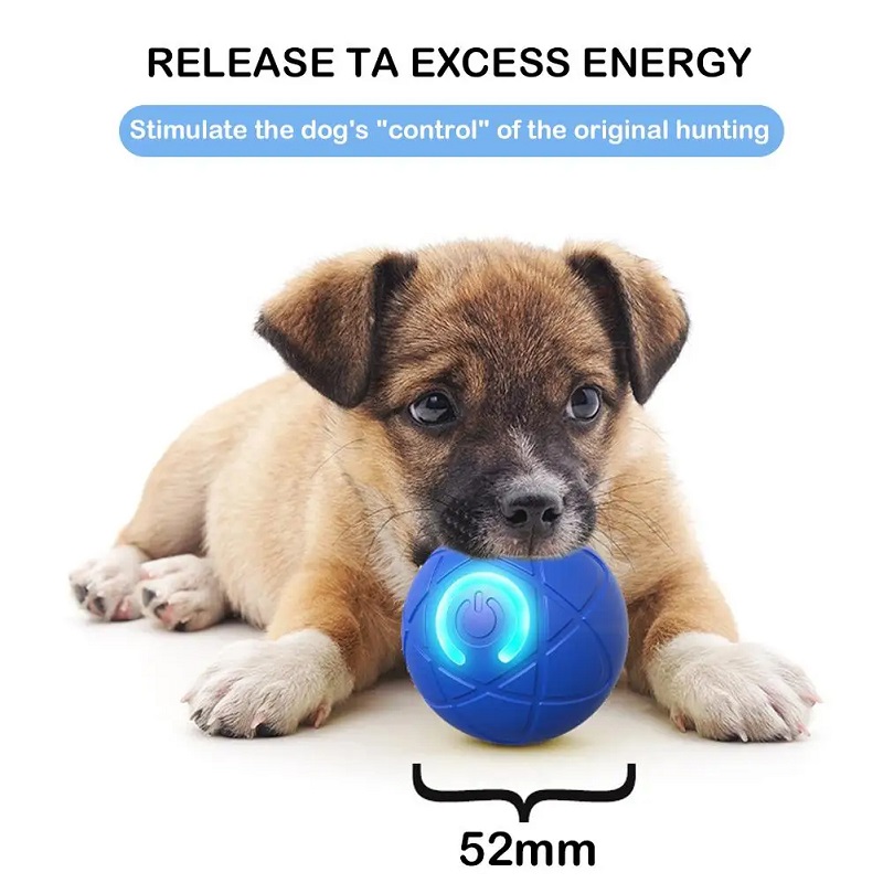 Pelota de juguete para perros, - Automatic Moving Dog Ball reseña y precio