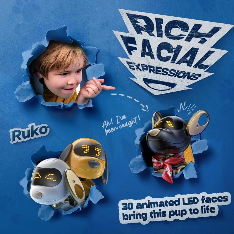 Juguete de perro robot con con - Dog Toys reseña y precio