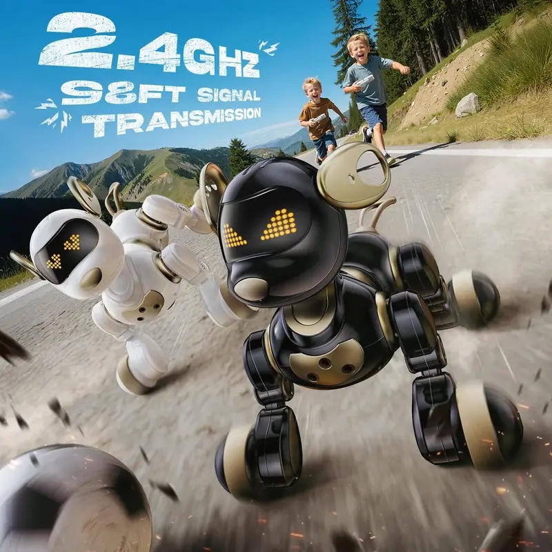 Juguete de perro robot con con - Dog Toys reseña y precio