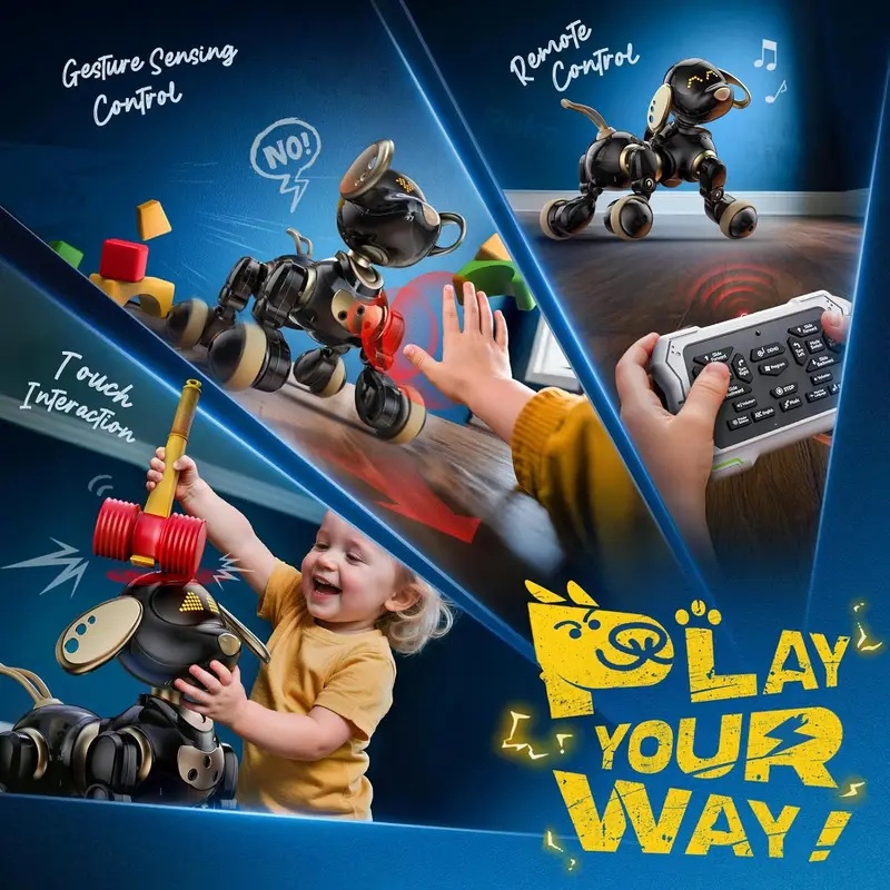 Juguete de perro robot con con - Dog Toys reseña y precio