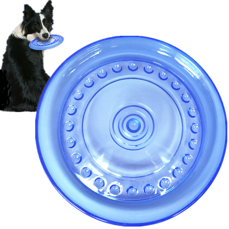 Discos voladores divertidos pa - Flying Disc Dog Training Toy reseña y precio