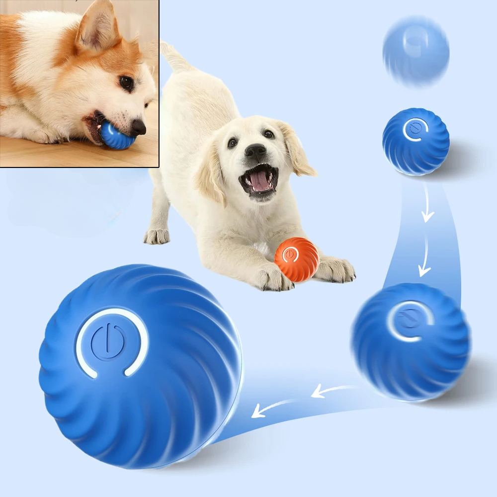 Pelota de juguete automática p - Automatic Moving Dog Ball reseña y precio