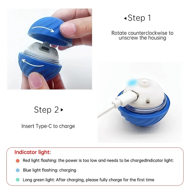 Pelota de juguete automática p - Automatic Moving Dog Ball reseña y precio