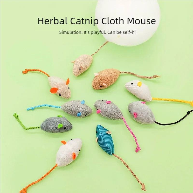 Juguete para Gatos con Hierba  - Catnip Interactive Plush Mouse reseña y precio