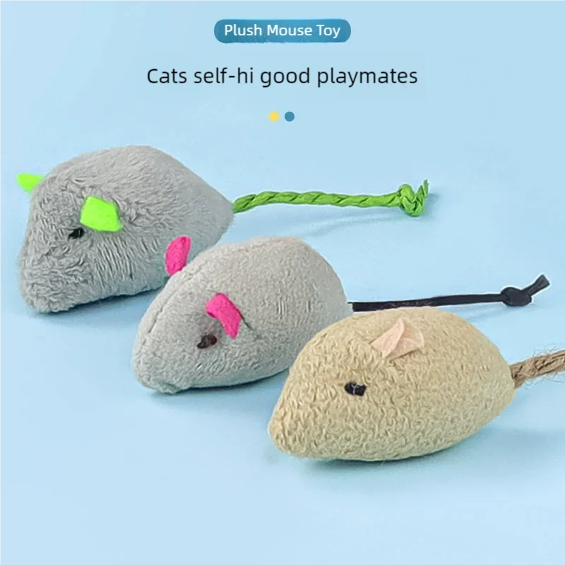 Juguete para Gatos con Hierba  - Catnip Interactive Plush Mouse reseña y precio
