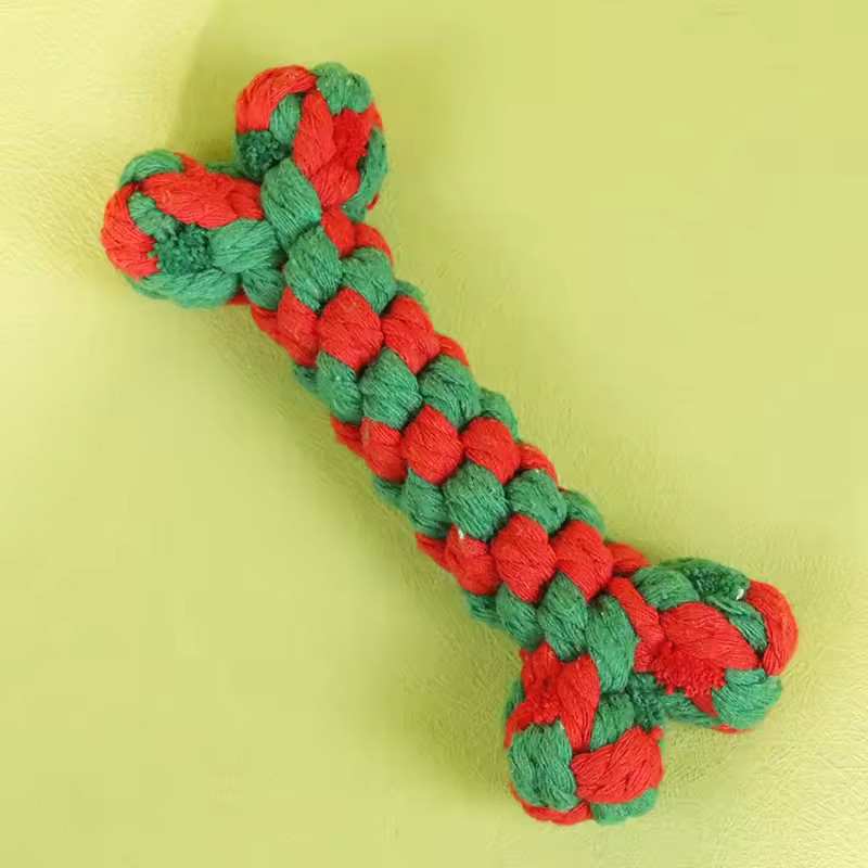 Juguete masticable resistente  - Teeth Cleaning Dog Chew Bone reseña y precio