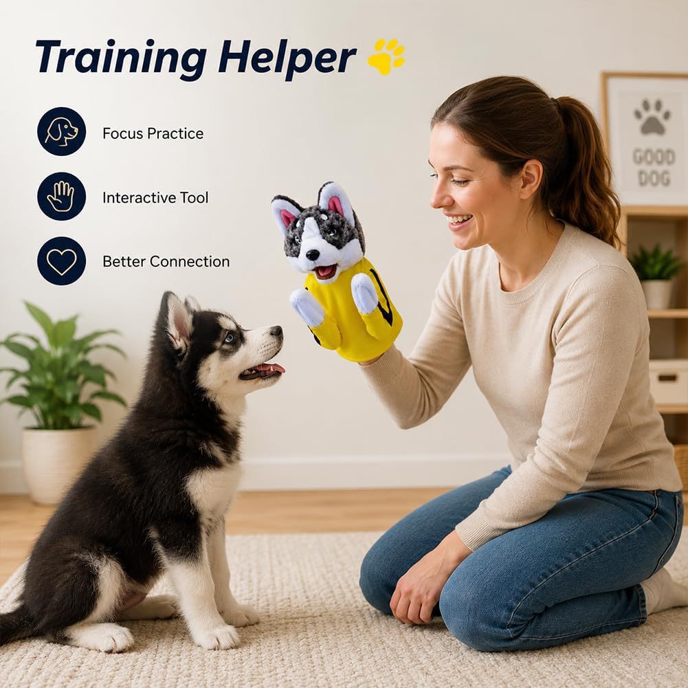Juguete de Peluche Interactivo - Interactive Squeaky Plush Dog Toy reseña y precio