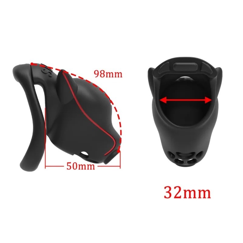 Jaula de Castidad Masculina Me - Dog Toys reseña y precio