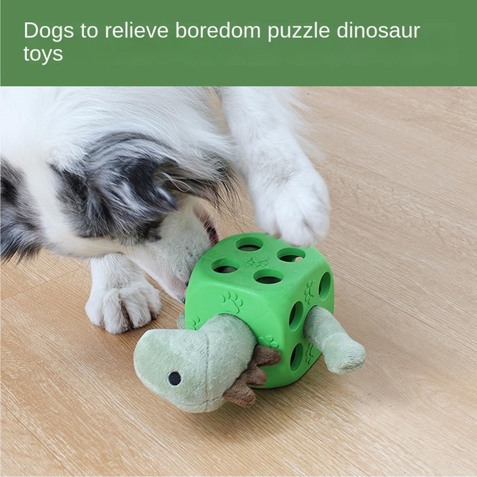 Juguete interactivo para perro - Rubber Treat Dispensing Dog Toy reseña y precio