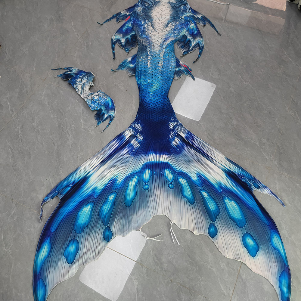 Traje de baño de sirena a medi - Aquarium reseña y precio