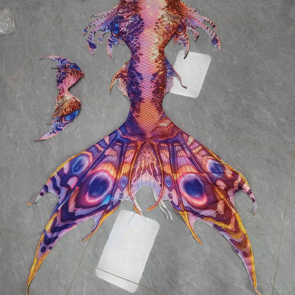 Traje de baño de sirena a medi - Aquarium reseña y precio