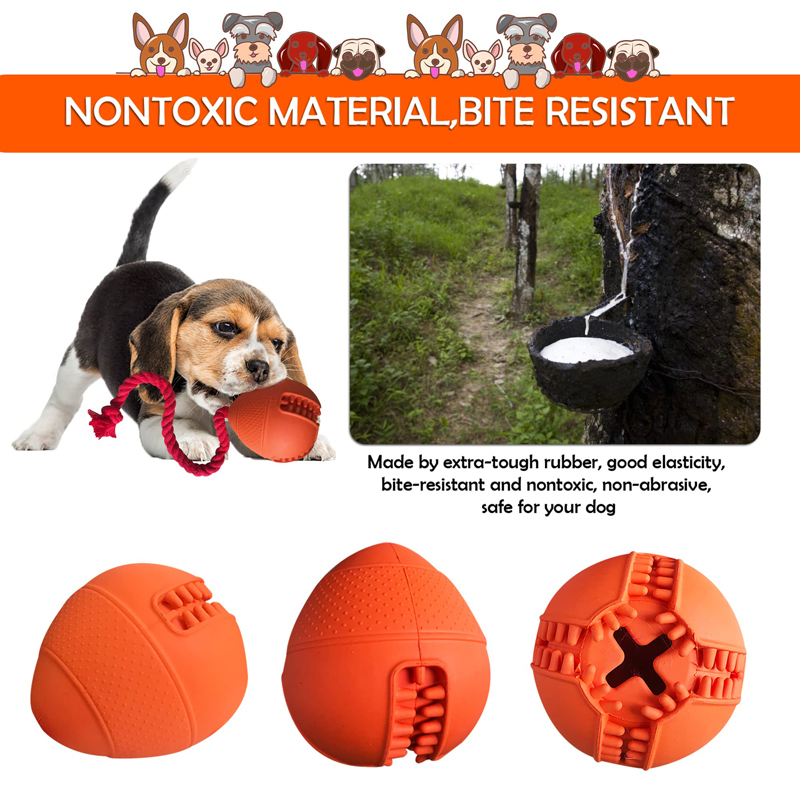 Benepaw-juguetes interactivos  - Rubber Treat Dispensing Dog Toy reseña y precio