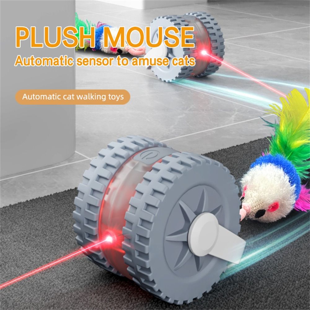 Juguete para Gatos con Rotació - Laser Pointer Cat Toy Automatic reseña y precio