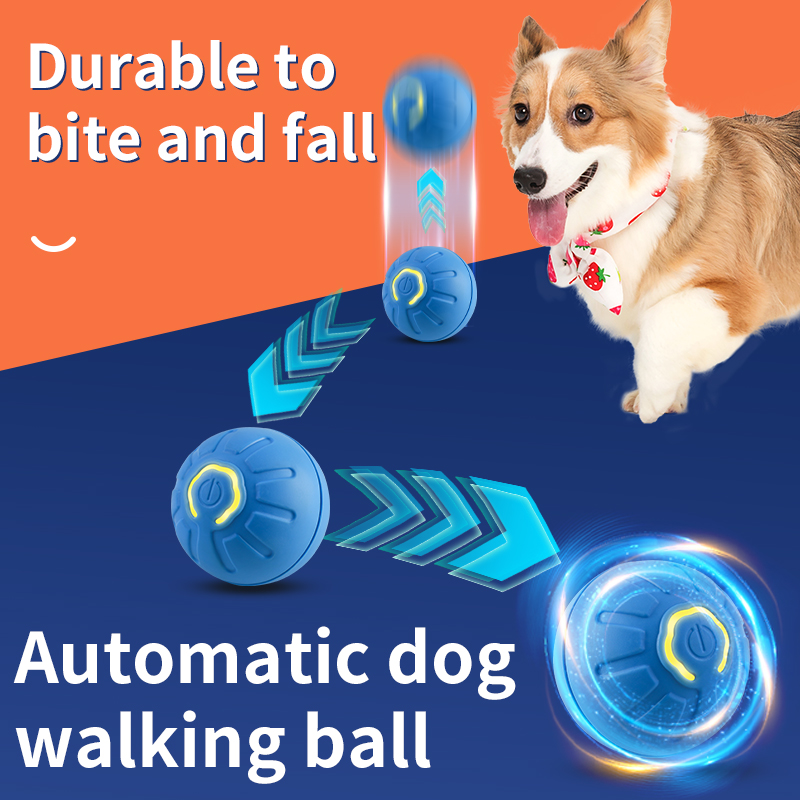 Pelota de juguete para perros  - Automatic Moving Dog Ball reseña y precio