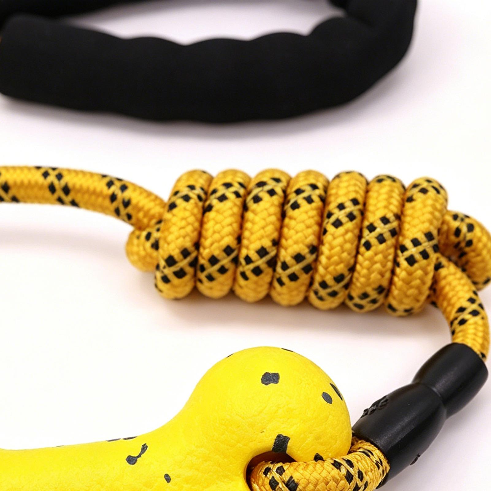 Juguete interactivo para perro - Dog Rope Toy Aggressive Chewers reseña y precio