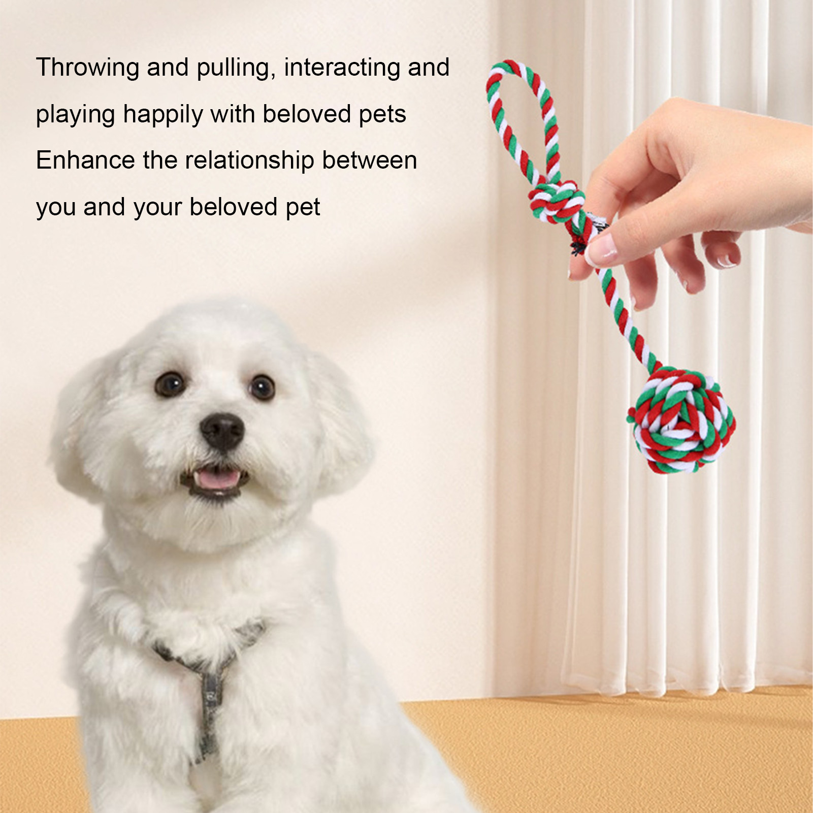 Juego de juguetes de cuerda pa - Dog Rope Toy Aggressive Chewers reseña y precio