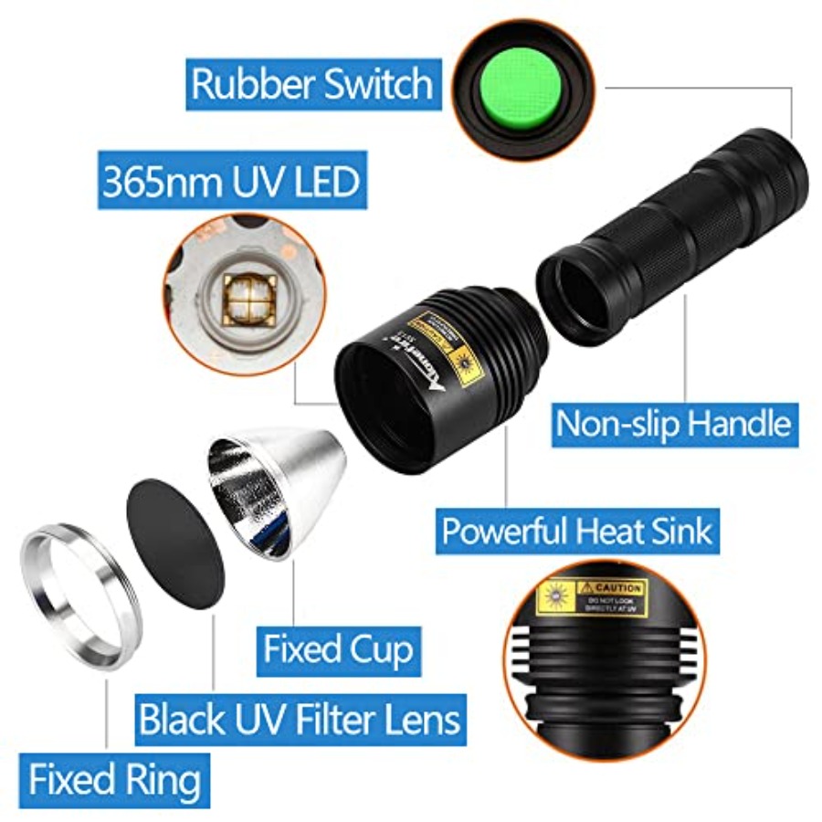 Linterna UV Recargable SV13 de - Pet Beds reseña y precio