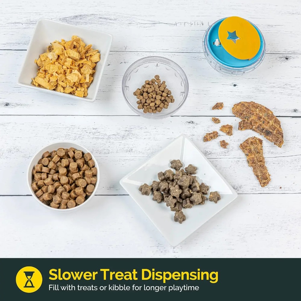 IQ Treat Ball - Dispensador de - Dog Puzzle Feeder Toy reseña y precio