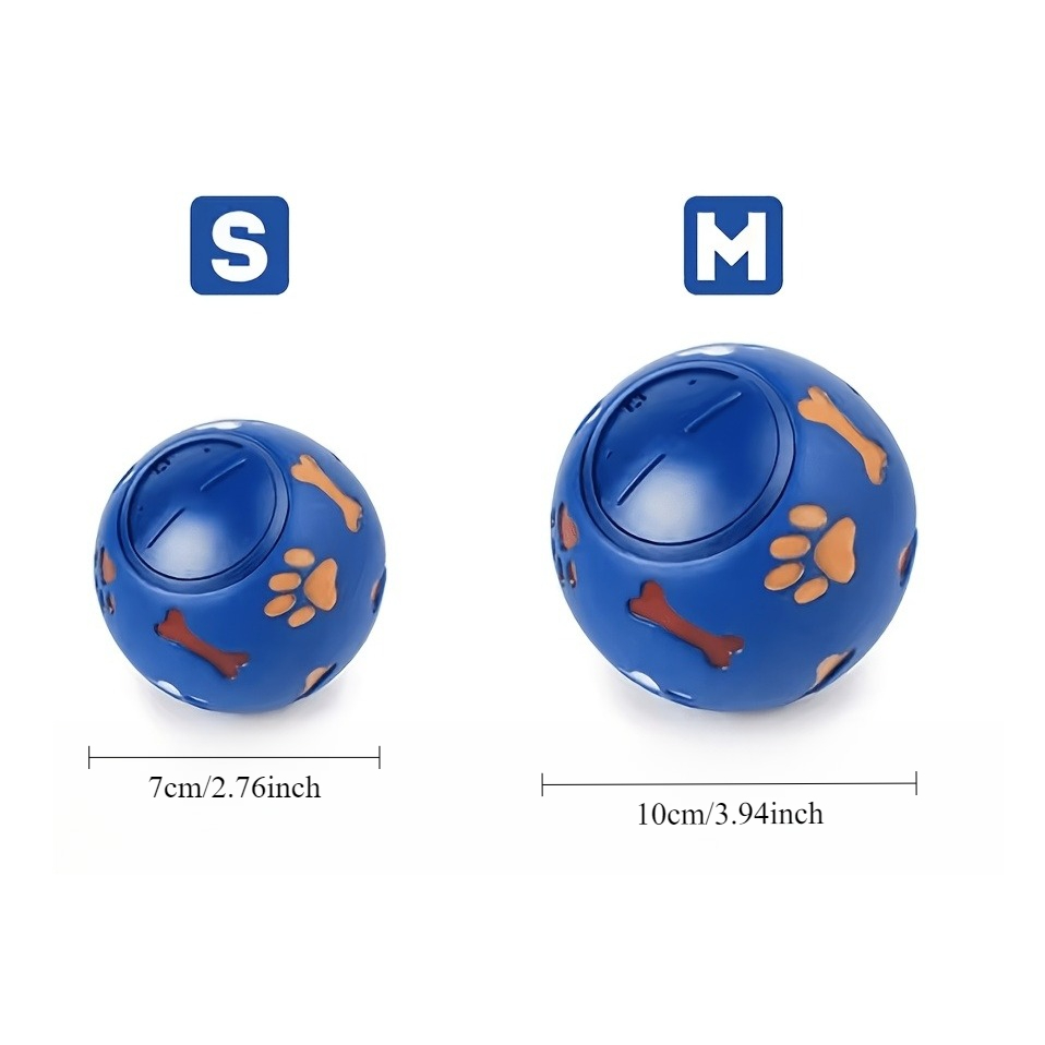 Pelota Dispensadora de Comida  - Rubber Treat Dispensing Dog Toy reseña y precio